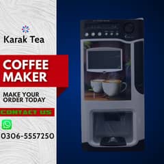 Tea and coffee machines 2,3,4,5 Option Flavours  Machine