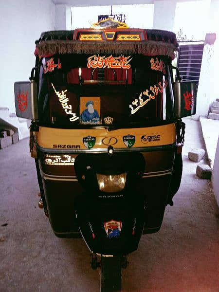 sazgar rickshaw 2022 model 0