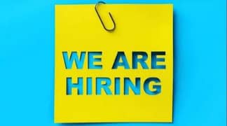 Female or male staff Required Office Job