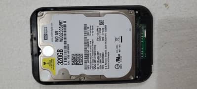 Used 320GB Hard Disk with Case (In Great Condition)