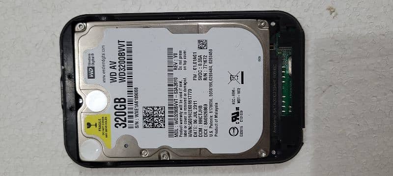Used 320GB Hard Disk with Case (In Great Condition) 0