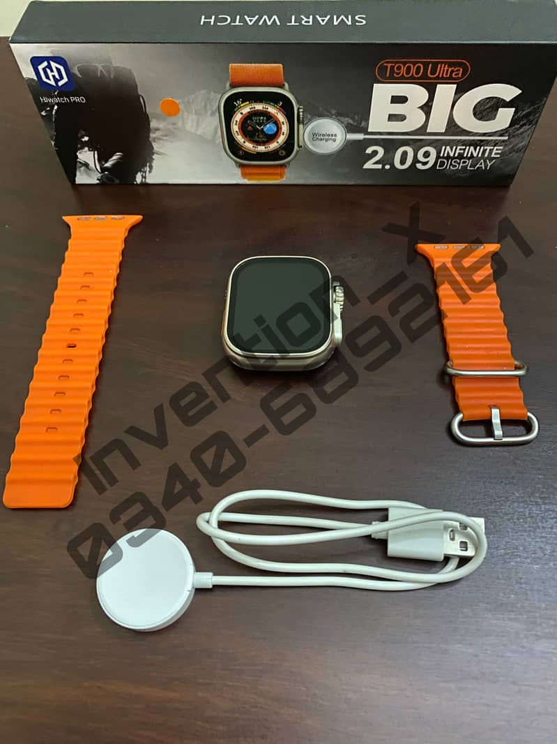 T900 Ultra | Smart Watch | 2.09 inc Display | Full Box 0