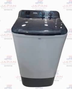 Haier washing machine model 80-1217.   sale krni ha.  only box open.