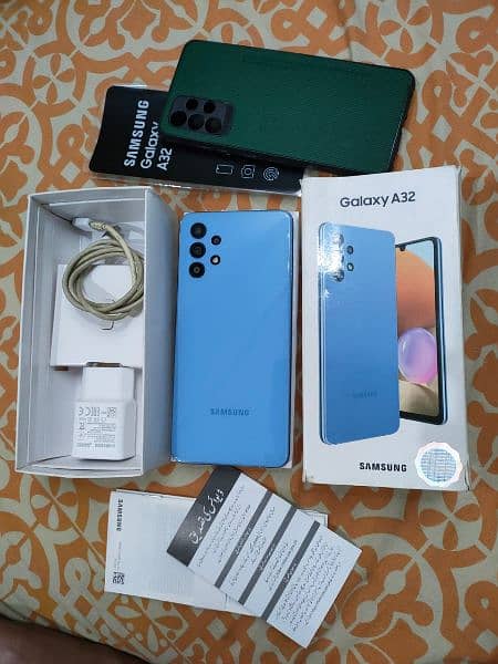 Samsung Galaxy A32 10/10 Complete Box One Hand Used 0