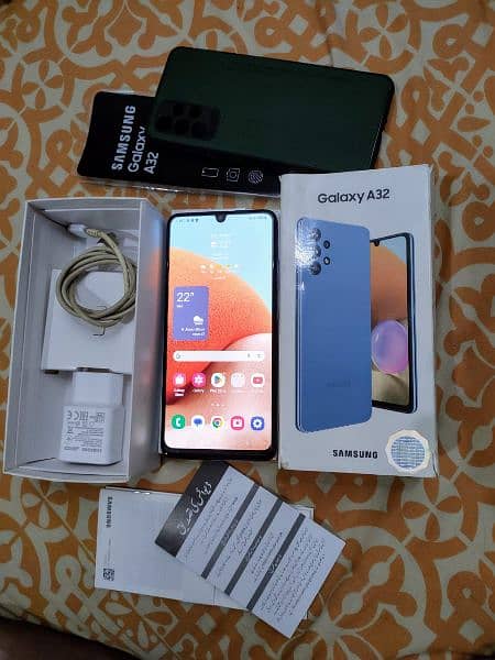 Samsung Galaxy A32 10/10 Complete Box One Hand Used 1