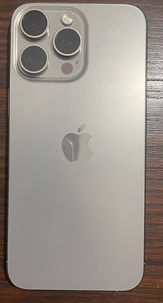 IPhone 15 pro max 256gb Natural titanium 3