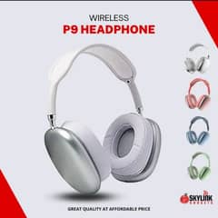 P9 Wireless Bluetooth Headphones With Microphone