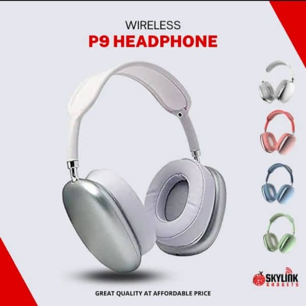 P9 Wireless Bluetooth Headphones With Microphone 0