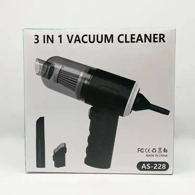 3 In 1 Portable Car Vacuum Cleaner 2