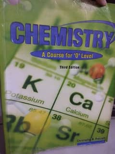 COURSE BOOK FOR OLEVELS CHEMISTRY