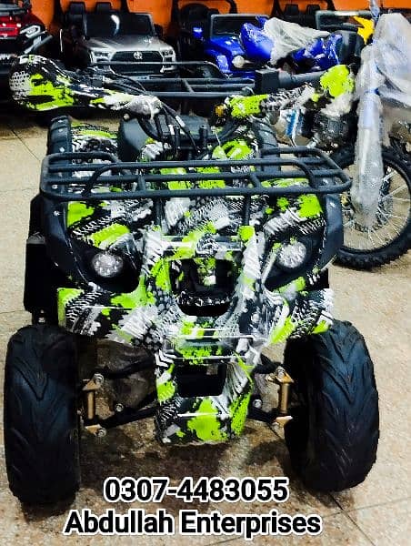 New Color of Quad ATV Bike R arrived at Abdullah Enterprises 5