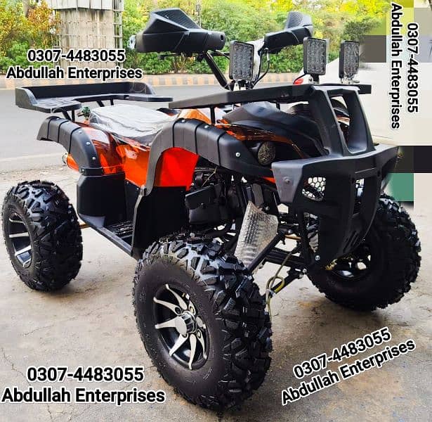 New Color of Quad ATV Bike R arrived at Abdullah Enterprises 11