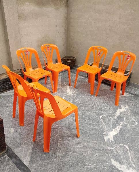 Fello Plastic Chairs and Table set 10