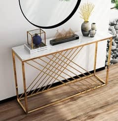 Side table/Modern stylish Console table/TV stand table/Space Racks