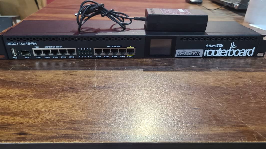 Mikrotik | RouterBoard | RB2011UiAS-RM 10 Port Switch (Branded Used) 4