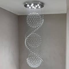 Chandeliers Crystal Double Height