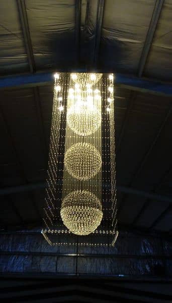 Chandeliers Crystal Double Height 12