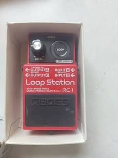 boss loop station guitar pedal for sale