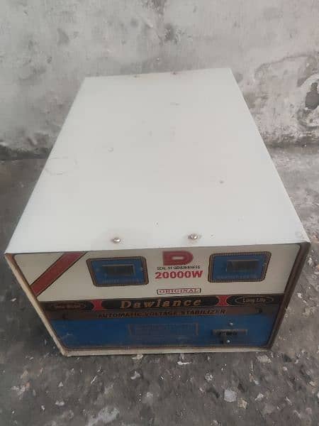 Dawlance 20kW voltage stabilizer 1