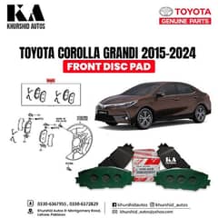 Break pads discpads Toyota All Models