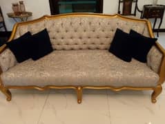 Sofa Set / 5 seater sofa set / luxury sofa in excellent condition