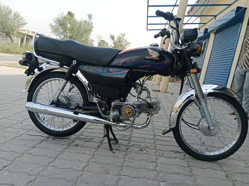 Honda cd 70 2024 model 2