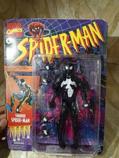 Symbiote Suit Spiderman action figure