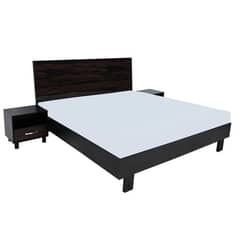Habitt Franklin Bed with side tables and mattress