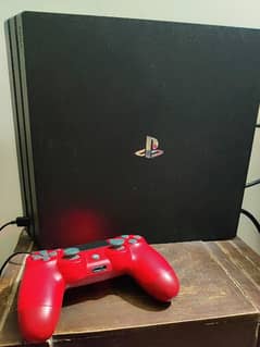 PS4 pro 1tb with one original controller
