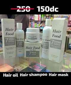 Most demanding hair food, hair shampoo, hair oil