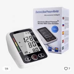 Digital Blood pressure Monitor Rechargeable with voice function