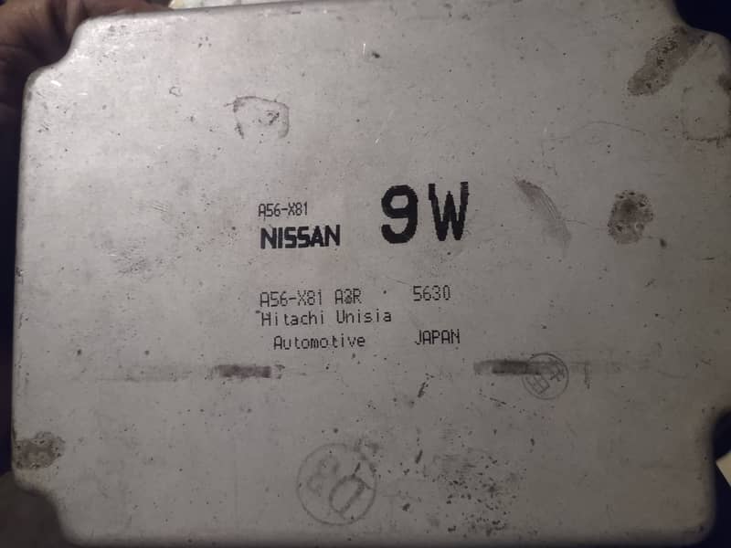 Nissan sunny 2005 n16 Manual ECU computer 9W 0