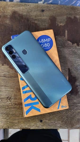 tecno spark 7pro 4/64 complete box 0