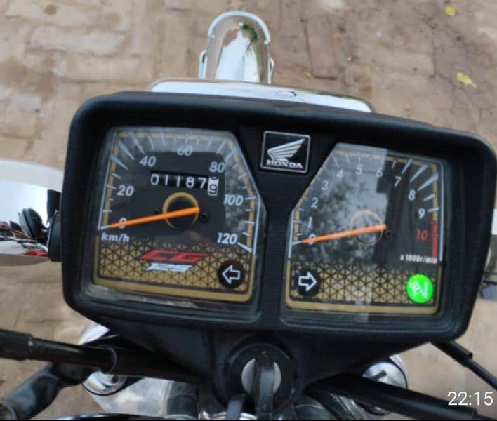 Honda125 special gold edition model 2024 total 1000km driven applied 7