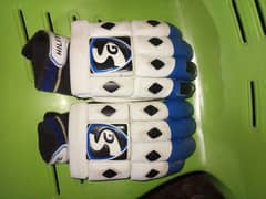 left handed sg batting gloves