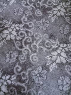 brown printed carpet