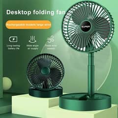 Desktop Foldable rechargeable Small Fan Mini Fan Mini Electric Fan
