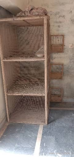 Pinjra 3 store double door freesh mazbot