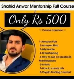 shahid Anwar course available in cheap price