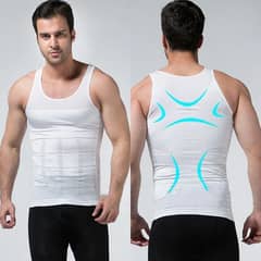 Slim n lift men's body vest