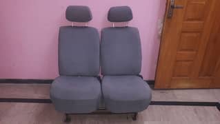van seat set