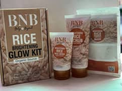 BNB Facial Rice Whitening & Glowing Kit