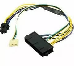 Hp PC 24 pin to 6 pin High power supply connector