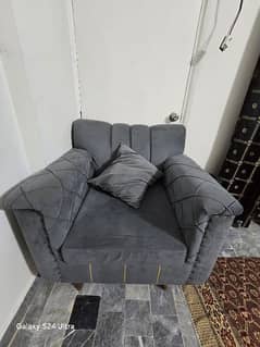 Golden/Grey Sofa set