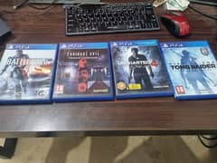 PS4 dvds   price : Each 3500