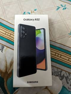 samsung A52 awesome black