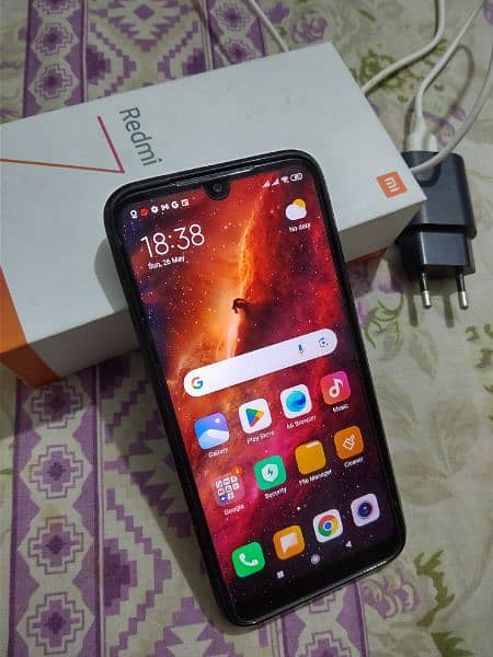 Redmi 7 4gb 64gb complete saman 0