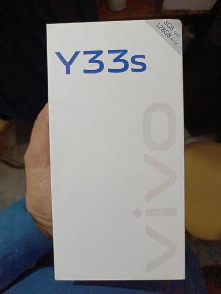 Vivo Y33s complete box 8/128 5