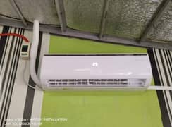 Haier AC DC inverter 1.5ton Heat and cool ha