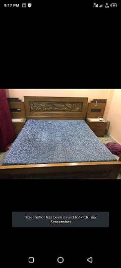 full bed set or dressing set aur almari set completed